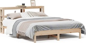 vidaXL tömör fenyőfa ágy matrac nélkül 160 x 200 cm