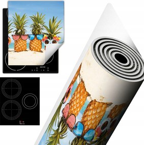 Tűzhelyvédő Szőnyeg Asztali Dekoráció 45x52 Tengerpart ananász