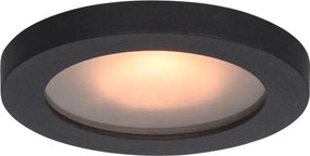 Italux Antar DL-26385-GU10-BK Beépíthető spotlámpa 1x10W/GU10 IP44