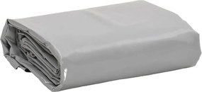 vidaXL szürke ponyva 5 x 7 m 650 g/m²