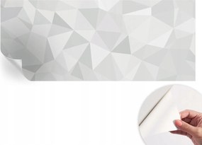 Divatos öntapadós tapéta Fali furnér Háromszög mozaik 250x104 cm