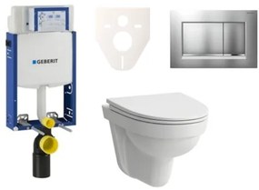 Fali WC szett Geberit befalazáshoz + Laufen Pro Nordic WC SIKOGE2H7
