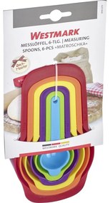 Westmark Matrjoska mérőkanál szett, 6 db