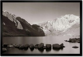 Poszterek keretben 60x40 Hóhegy Yosemite-ben