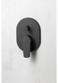 Aqualine - Zuhanycsap rejtett beépítéshez LOTTA matt fekete