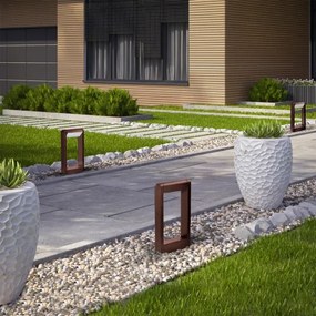 Brilagi - CROTONE kültéri LED-lámpa LED/7W/230V barna IP54 30 cm