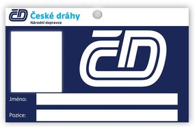 Rappa České dráhy készlet síp és tébla, 3 db