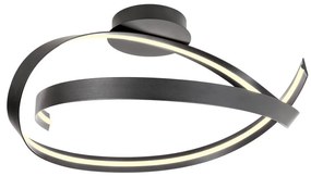 Redo 01-3614 - LED dimmelhető mennyezeti lámpa IMPULS LED/34W/230V, fekete