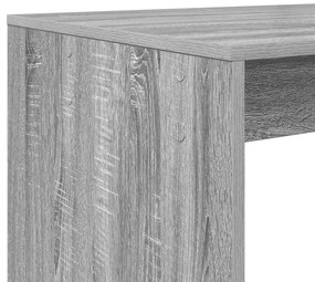 Íróasztal Szürke Sonoma MDF, laminált Közepes Szürke íróasztal
