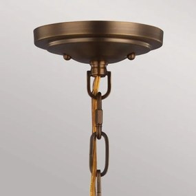 Feiss FE-CADENCE-2P-MB - Csillár láncon CADENCE 2xE27/75W/230V