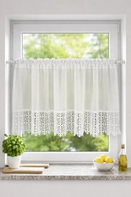 Irigy Hónaljmirigy könnyű prémium csipkés fehér alagút 60x100