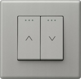 Kapcsoló Mechanikus Kapcsoló Műanyag Keret Redőnyökhöz Ezüst Szürke