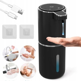 Automatikus érintésmentes folyékony szappan adagoló gél sampon 380ml diszperziós