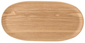 Tölgyfa dekoratív tálca 15x31 cm Leyton – Bloomingville