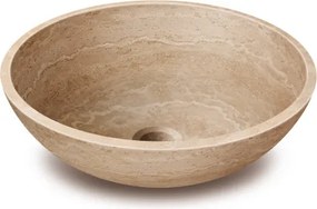 Nerja Classic Travertine kőmosdó