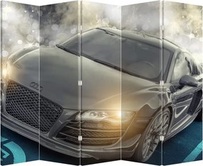 Paraván - Audi autó képe - szürke (210x170 cm)
