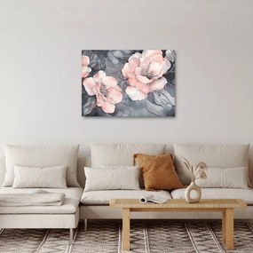 Kép - Virágok vázlata (70x50 cm)