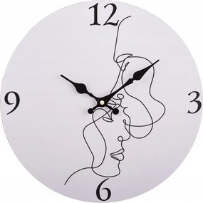 Loft Falióra 34 CM Vintage Konyha Nappali Falra