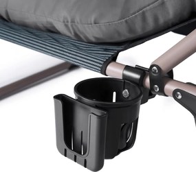 Kerti napozóágy szürke színben – SATURN