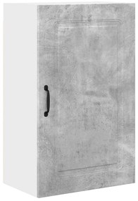 Fali konyhaszekrény Beton Szürke 50 x 31 x 80 cm Faanyag