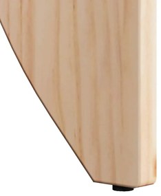 Dohányzóasztal 2 pcs Természetes 41.5 x 41.5 x 44 cm