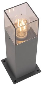 Modern kültéri állólámpa 30 cm sötétszürke IP44 - Denmark