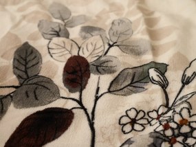 Kétoldalas ágynemű DUO SENSE CARMELIA mintás + párnahuzat 40x50 cm INGYEN Ágyneműhuzat mérete: 70 x 90 cm | 140 x 200 cm