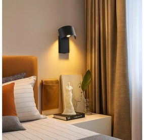 Brilagi - LED Fali lámpa VASTO LED/3W/230V fekete