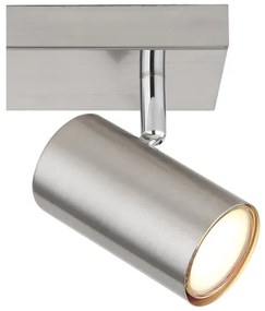 Globo 57911-3 - spotlámpa ROBBY 3xGU10/25W/230V matt króm