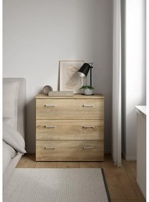 GARBO 3 komód, sonoma tölgy