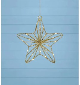 Markslöjd 703903 - LED karácsonyi dekoráció ELISE LED/0,6W/230V arany