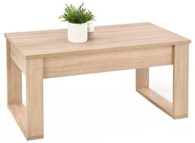 Kávésasztal NEA 52x110 cm bézs/tölgy sonoma