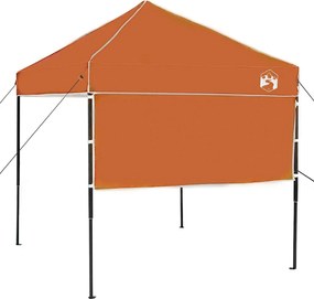 vidaXL Tetősátor Narancssárga 194 x 194 x 251 cm szövet