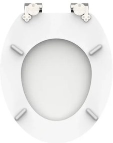Schütte 84100-A - Fehér SoftClose WC-ülőke, MDF-ből készült