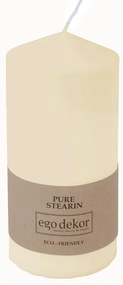 Top krémszínű gyertya, égési idő 30 óra - Rustic candles by Ego dekor