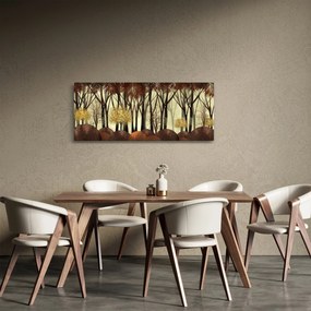 Kép - Dekoratív erdő (120x50 cm)