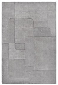 Szürke kézi szövésű gyapjú szőnyeg 80x150 cm Charlotte – Villeroy&amp;Boch