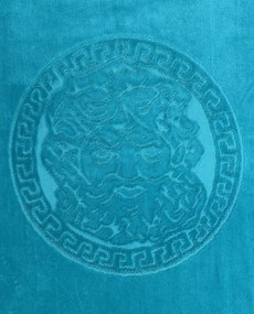 POSEIDON Strandtörölköző türkiz 165x90cm