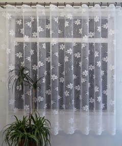 Mg Függöny 2011 Fehér 440x160cm Kész Szalaggal K