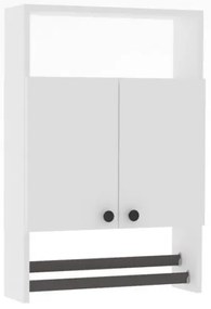 Fali szekrény BANYO 87x60 cm fehér