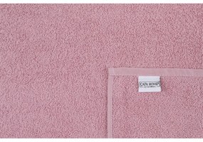 Rózsaszín pamut törölköző és fürdőlepedő készlet 2 db-os Dora – Foutastic