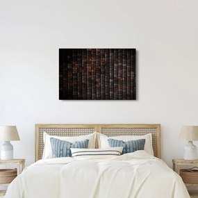 Modern absztrakt kép (90x60 cm)