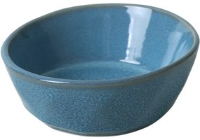6 darab Facetta 12 cm-es kőagyag tál, türkiz