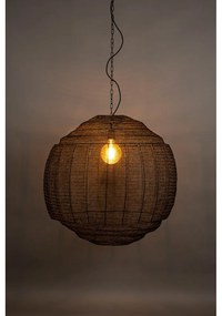 Fekete függőlámpa ø 70 cm Meezan – Dutchbone