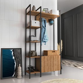 Doga - Walnut, Black