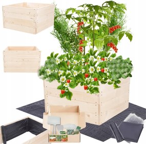 Zöldségágyás magasított láda inspector impregnáló 36x60x60