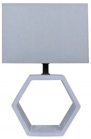 Candellux Asztali lámpa VIDAL 1xE27/40W/230V szürke CA0063