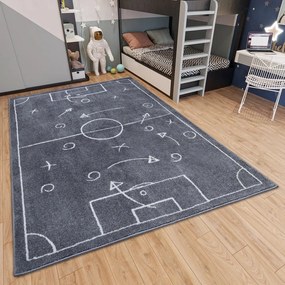 Sötétszürke gyerek szőnyeg 120x170 cm Gameplan – Hanse Home
