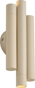 Retro Fali Lámpa Bézs 3-lámpás - Pipes