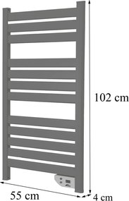 Elektromos törölközőszárító radiátor 500W